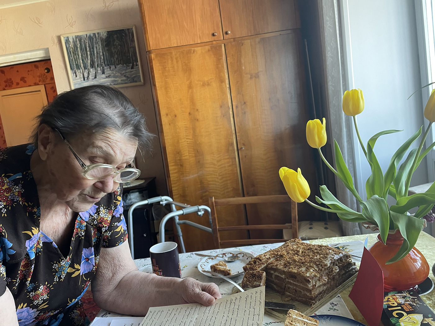 Нашей классной «маме» – 90 лет!