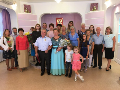 Золотая свадьба супругов Чипакиных
