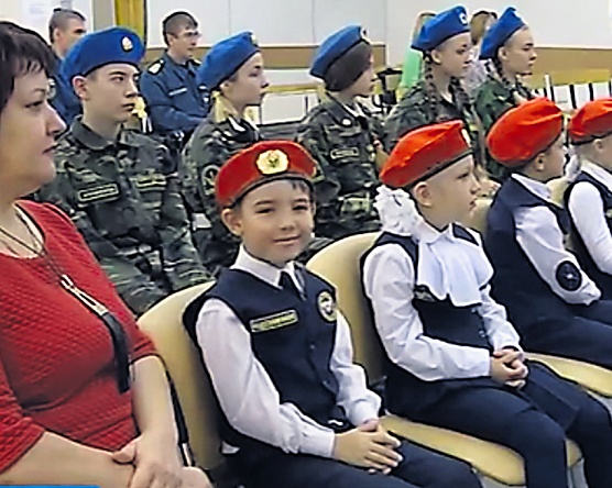 На базе Бердской школы открыты кадетские классы МЧС