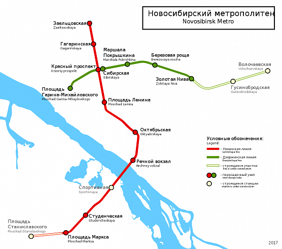 Расширение новосибирского метрополитена под вопросом