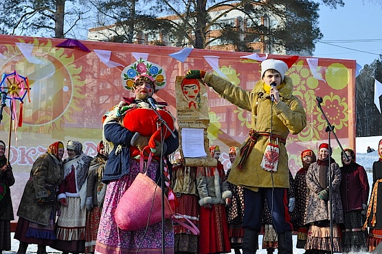 Нету Масленицы шире, чем в Кольцово и Сибири!