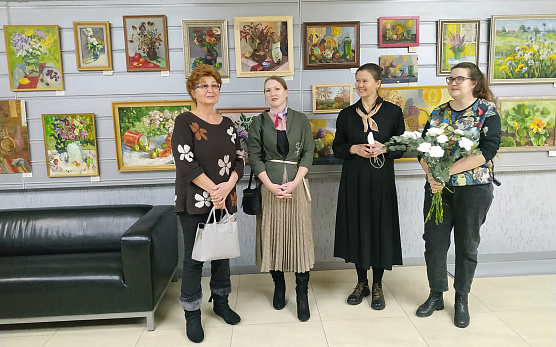 Живопись  в Зимнем саду