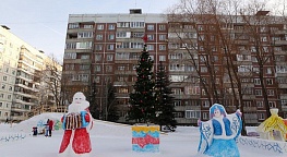 «Лучший снежный городок» – в Советском районе! 